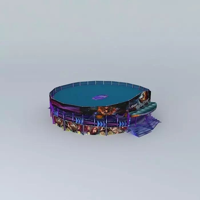 Super Waltzer Disco Out of This World Free 3D model