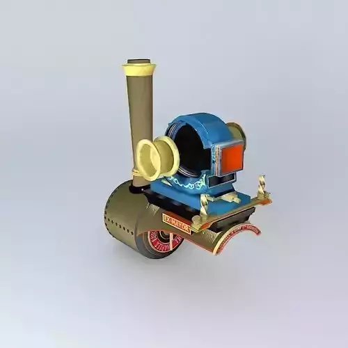 Burrell Showmans 4000 Part 1 Free 3D model