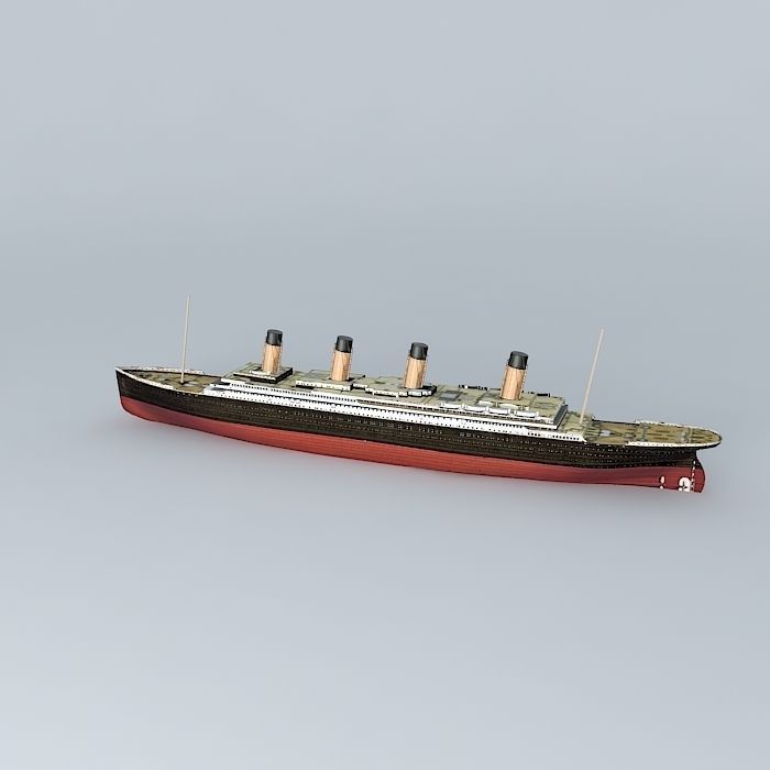 TITANIC Dummy 1912 Free 3D model_1
