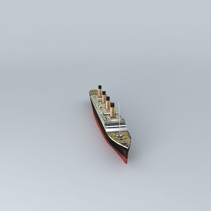 TITANIC Dummy 1912 Free 3D model_2