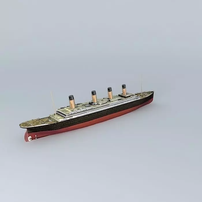 TITANIC Dummy 1912 Free 3D model_0