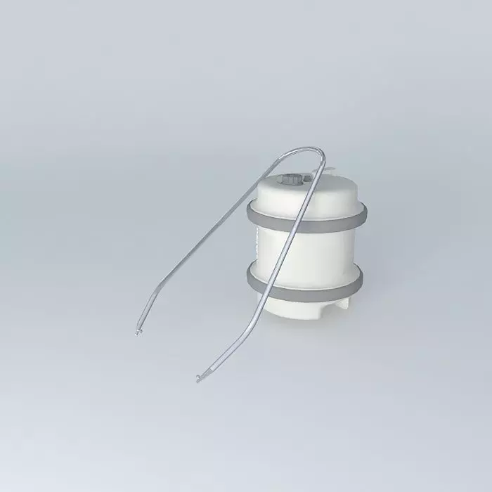 Caravan or Motorhome AQUAROLL Fresh Water Carrier Free 3D model_0