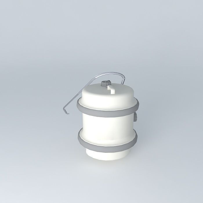 Caravan or Motorhome AQUAROLL Fresh Water Carrier Free 3D model_2