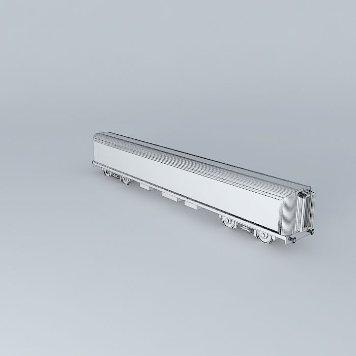 Eco Rail Track PullMan Dummy Old Steam Days Free 3D model_4