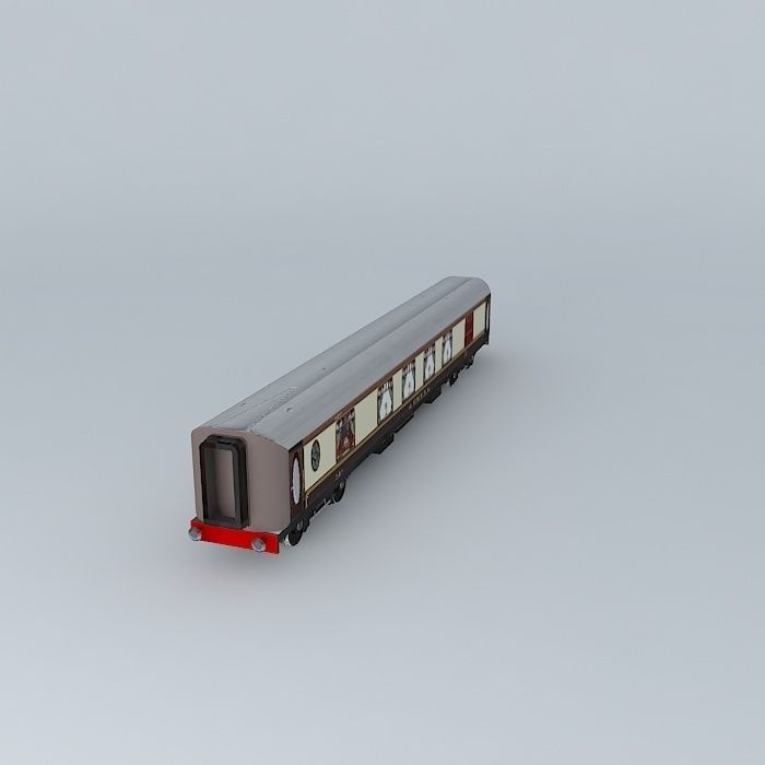 Eco Rail Track PullMan Dummy Old Steam Days Free 3D model_1