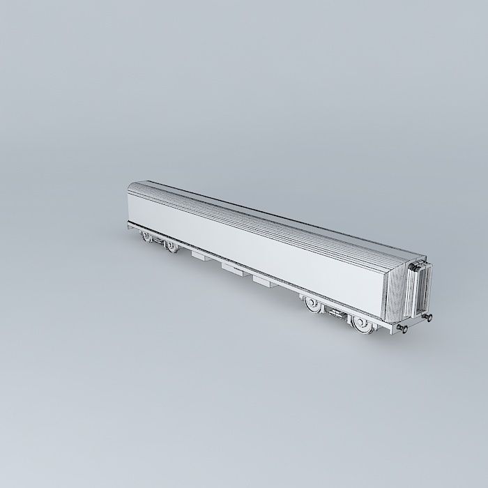 Eco Rail Track PullMan Dummy Old Steam Days Free 3D model_3