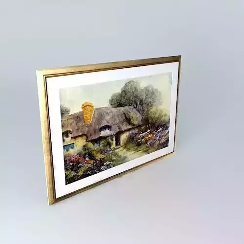 THE OLD COTTAGE 19th Century Wiltshire Free 3D model