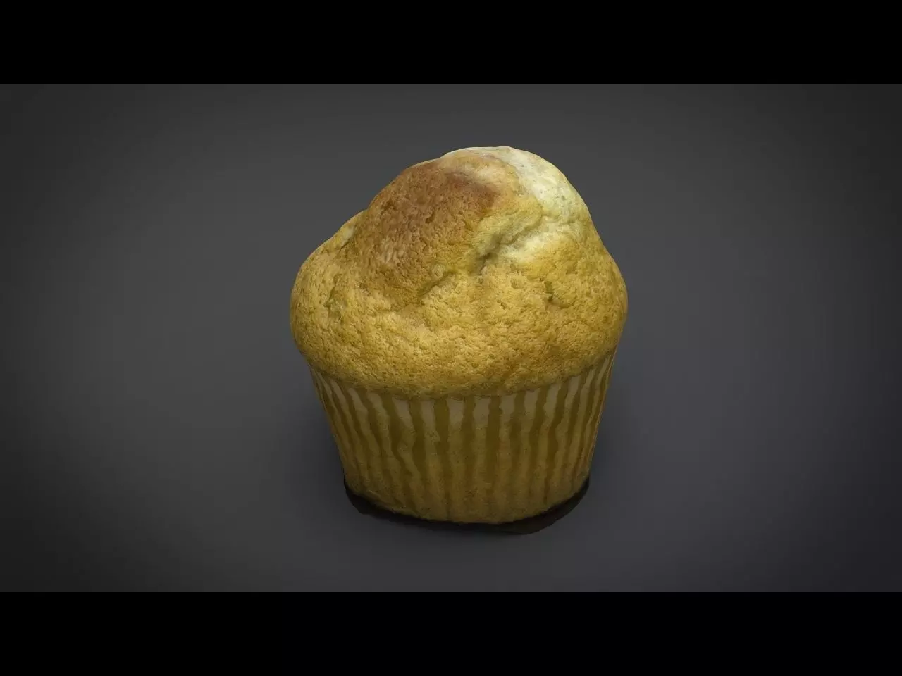 Cupcake muffin 3D model_0