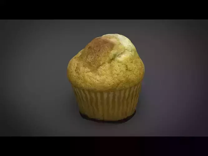 Cupcake muffin 3D model