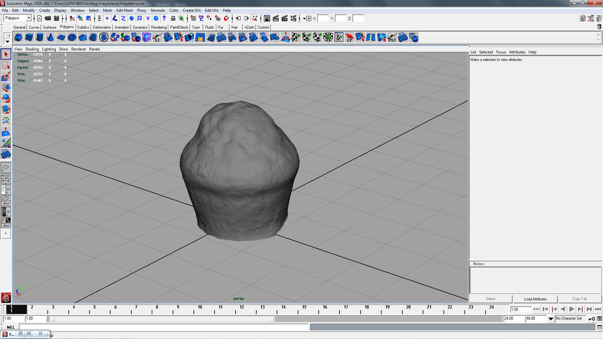 Cupcake muffin 3D model_6