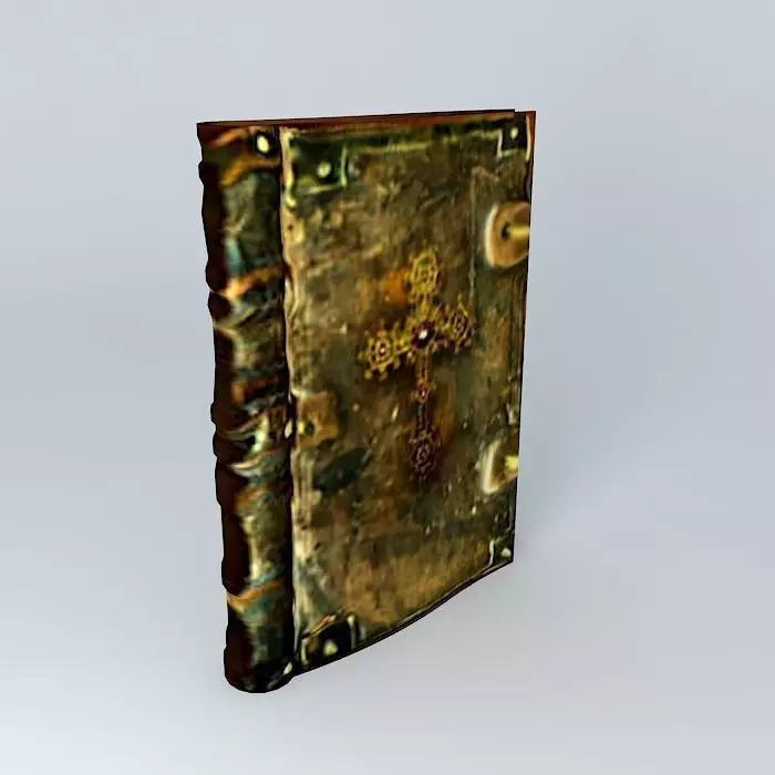 Old Bible Free 3D model