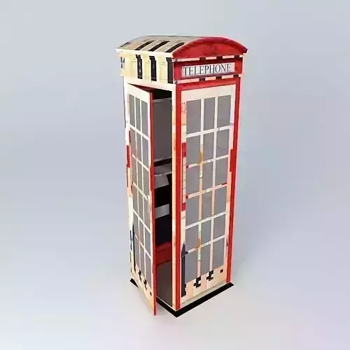 Eco Rail Track Telephone Box Dummy Old Steam Days