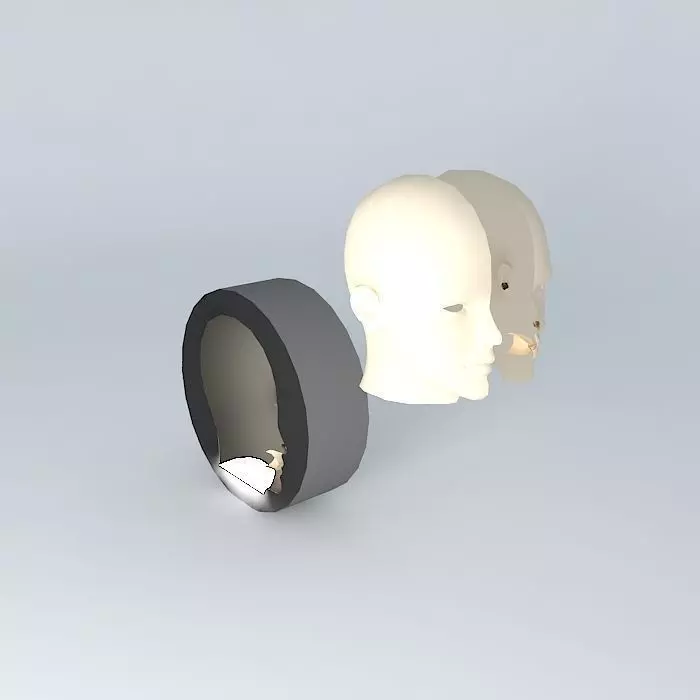 3D Female Head Mould in Sketchup Format Free 3D model