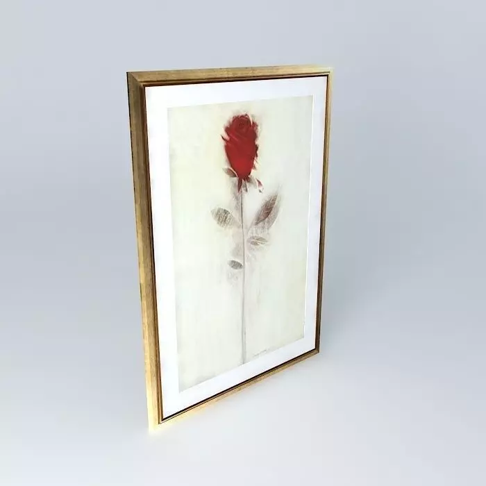 Burgundy 1  By Marilyn Robertson Free 3D model_0