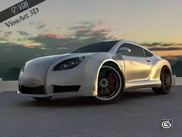 Concept Custom SuperSport Car 1