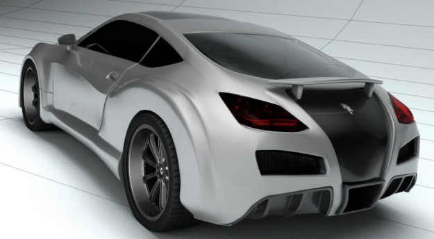 Concept Custom SuperSport Car 1 3D model_19
