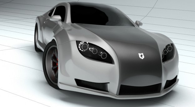 Concept Custom SuperSport Car 1 3D model_18