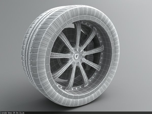 Concept Custom SuperSport Car 1 3D model_9