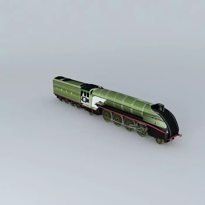 Eco Rail Track LNER 2004 Dummy With Tender Free 3D model