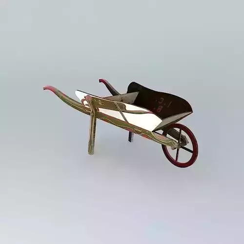 Edwardian Wooden Wheel Barrow