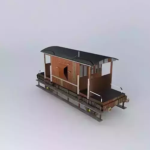 Eco Rail Track Brake Van Dummy Old Steam Days