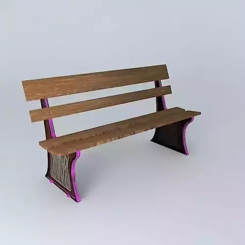 Eco Rail Track GWR Platform Bench Dummy Old Steam Days