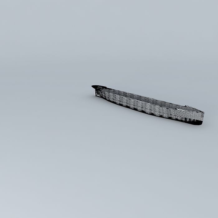 TITANICHull Shell Free 3D model_3