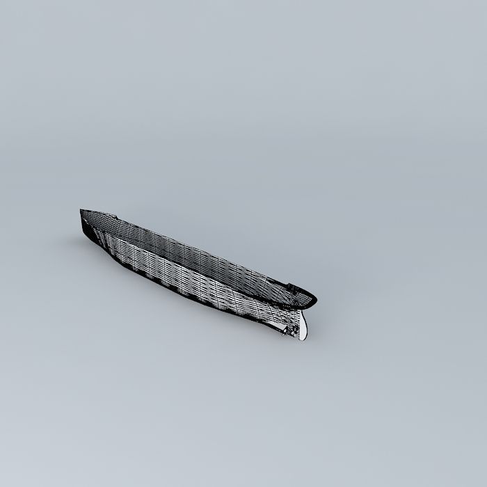 TITANICHull Shell Free 3D model_4