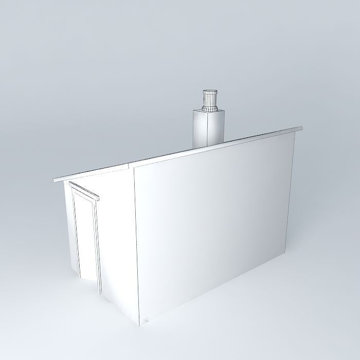 Eco Rail Track Tool Shed Old Steam Days Free 3D model_4