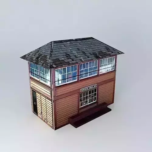Eco Rail Track Signal Box Old Steam Days
