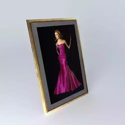 Lady in a Gown  Sculptured