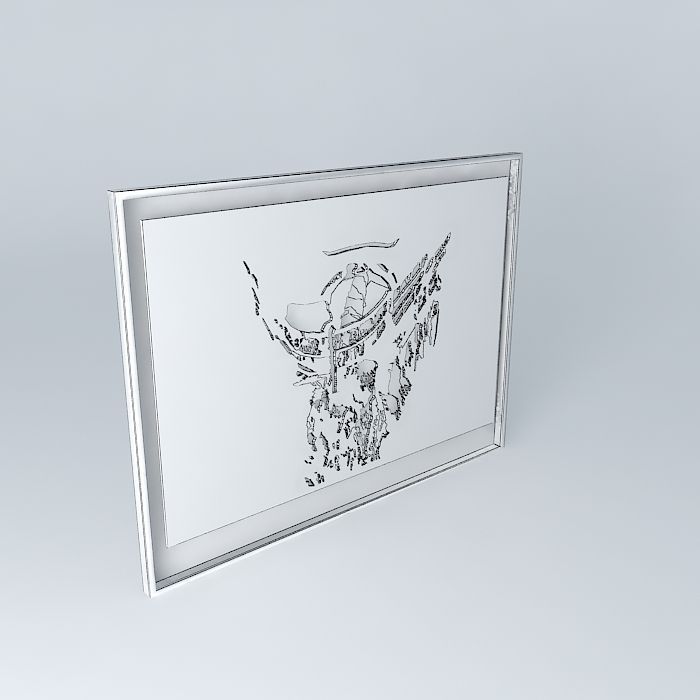 TITANIC The Bow in 3d 1912 1985 Free 3D model_3