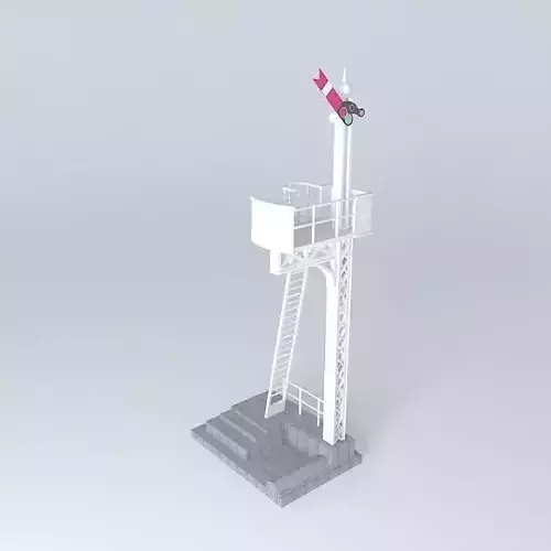 Eco Rail Track Signal Single Old Steam Days