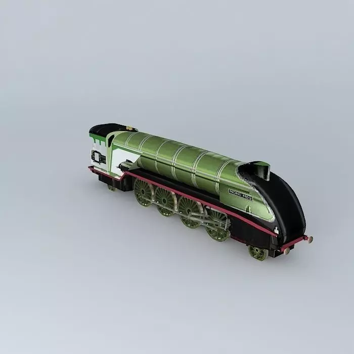 Eco Rail Track LNER 2004 Dummy Streamline Free 3D model