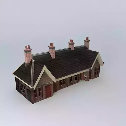 Eco Rail Track Station Dummy Old Steam Days