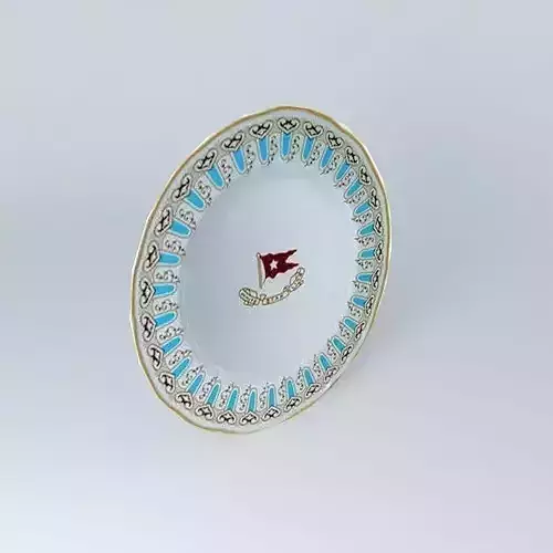 TITANIC 1st Class Dinner Plate Relic