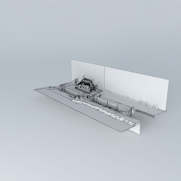 Repairs to Top Lock UK Free 3D model_4