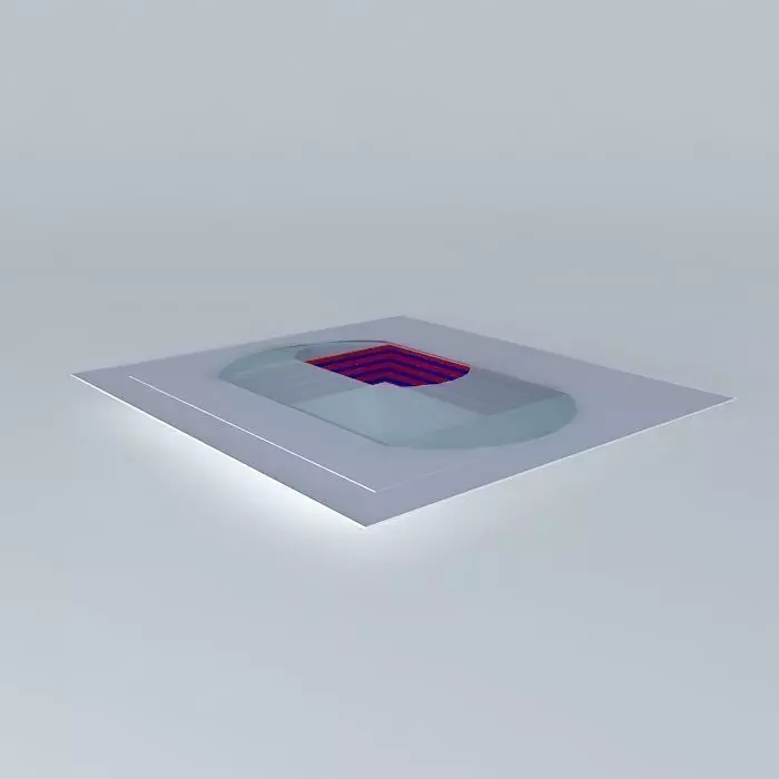 A medium stadium  A middle stage  Ein mittlerer Stadium  A mo... 3D model_0