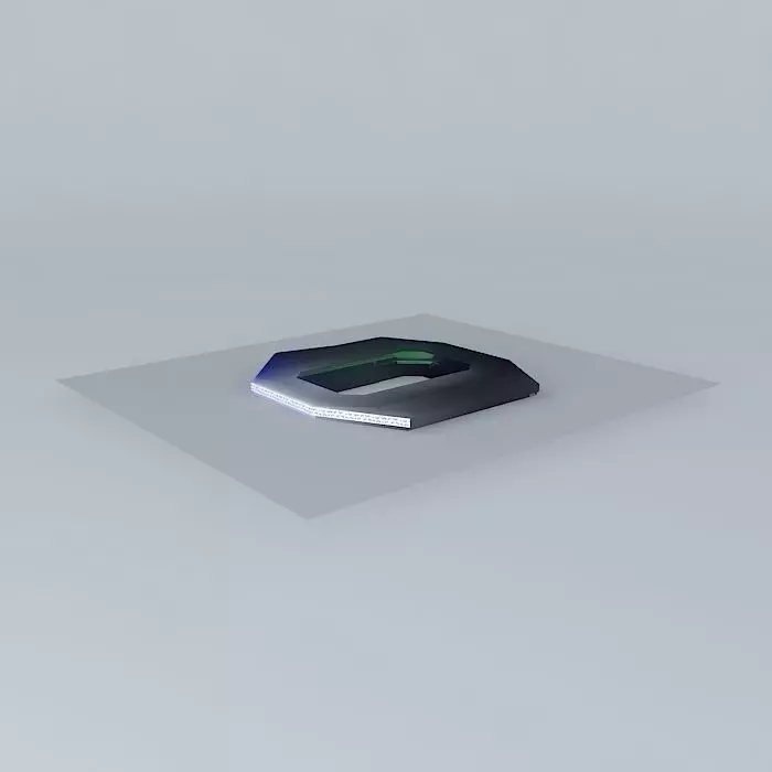 Euroborg 2 0 square 3D model