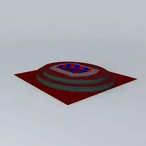 A Medium Stadion 3D model