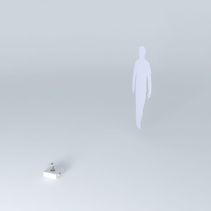 A Projector man 3D model_1