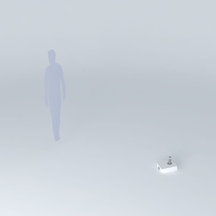 A Projector man 3D model_2