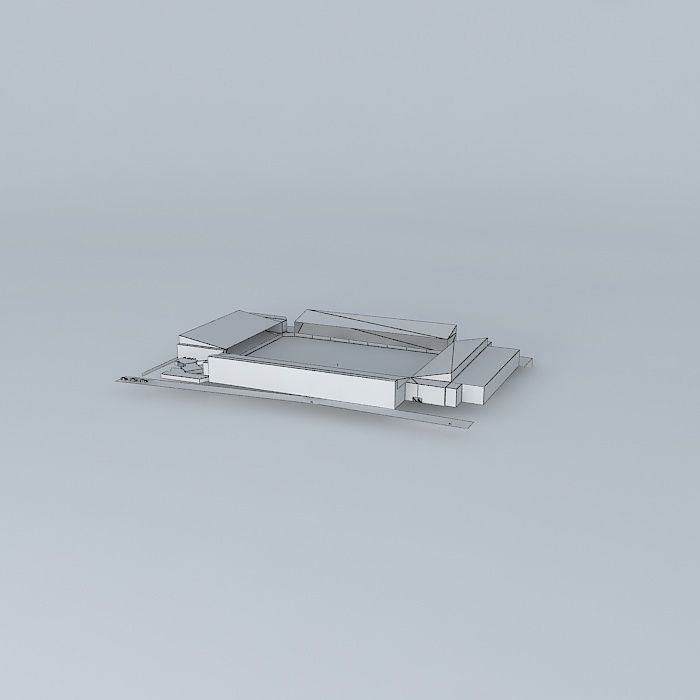 Craven Cottage / Stadium off Fulham 3D model_4