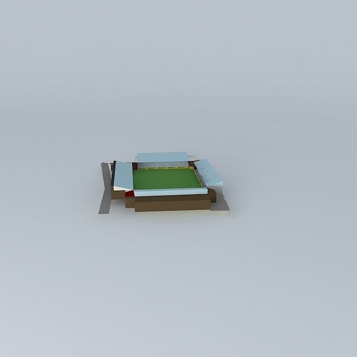 Craven Cottage / Stadium off Fulham 3D model_1