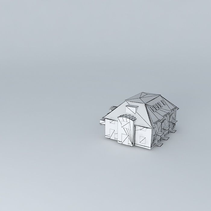 Hut Models 2 3D model_4