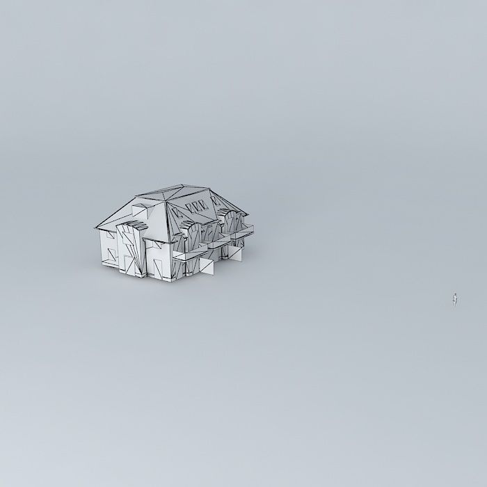 Hut Models 2 3D model_3