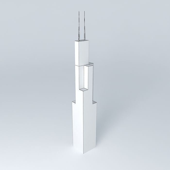 Big bulding 2 3D model_3