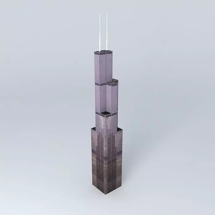 Big bulding 2 3D model_0