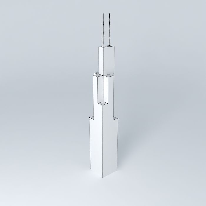 Big bulding 2 3D model_4