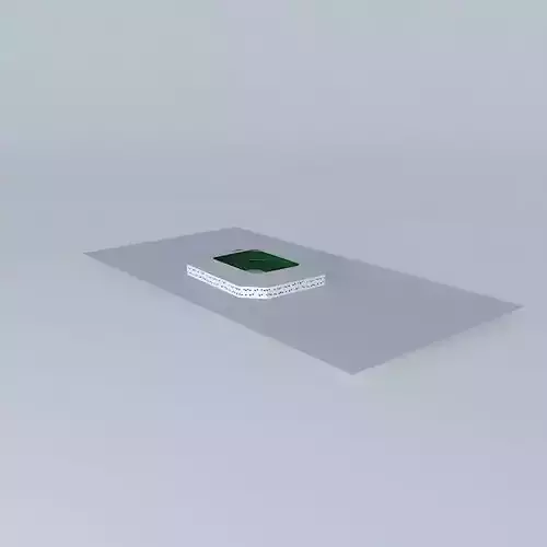 Euroborg square 3D model